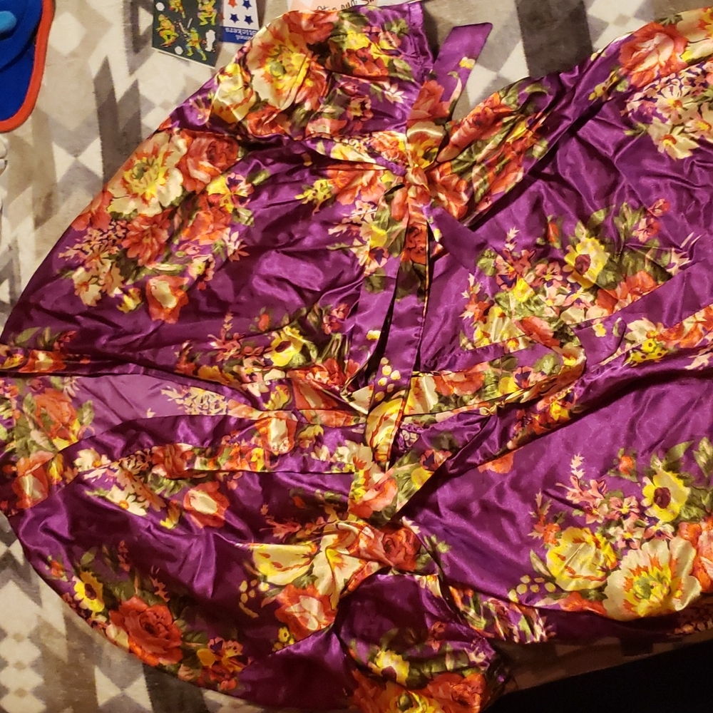 Satin Robe